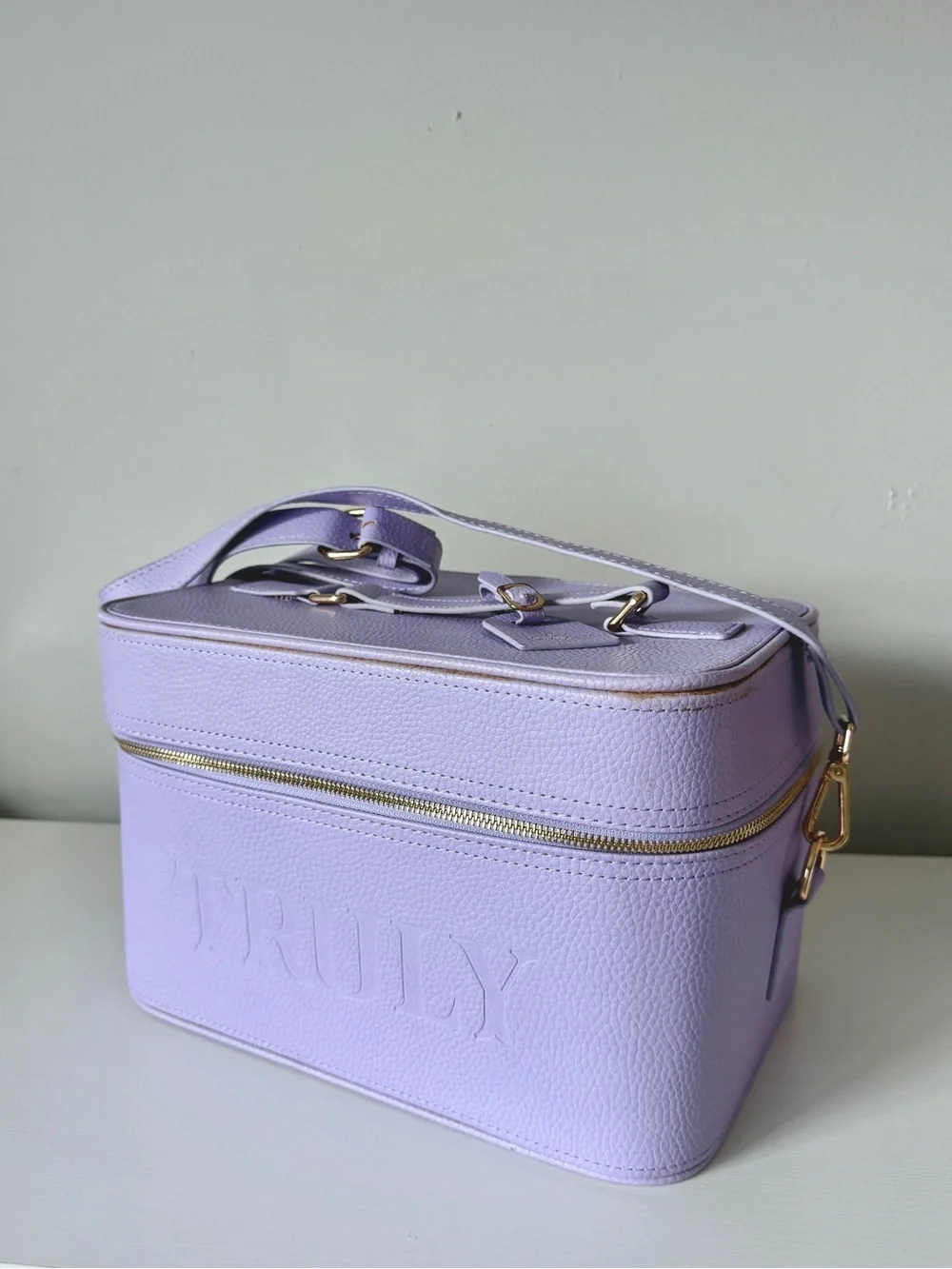 TRULY Beauty Limited Edition Lavender Vanity Case Travel Makeup Bag